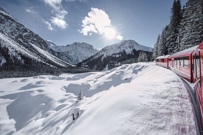 Bernina and Glacier Train Two Routes in One Day from Milan - Bergün, Preda, and the climb toward St. Moritz