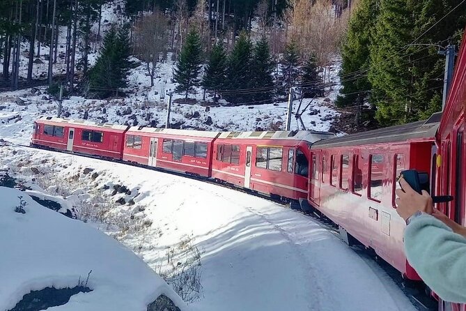 Bernina Red Train, Swiss Alps & St Moritz From Milan - The real highlight is the Bernina railway