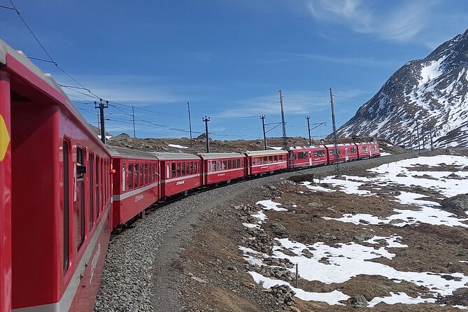 Bernina Red Train, Swiss Alps & St Moritz From Milan - What you really get in St. Moritz