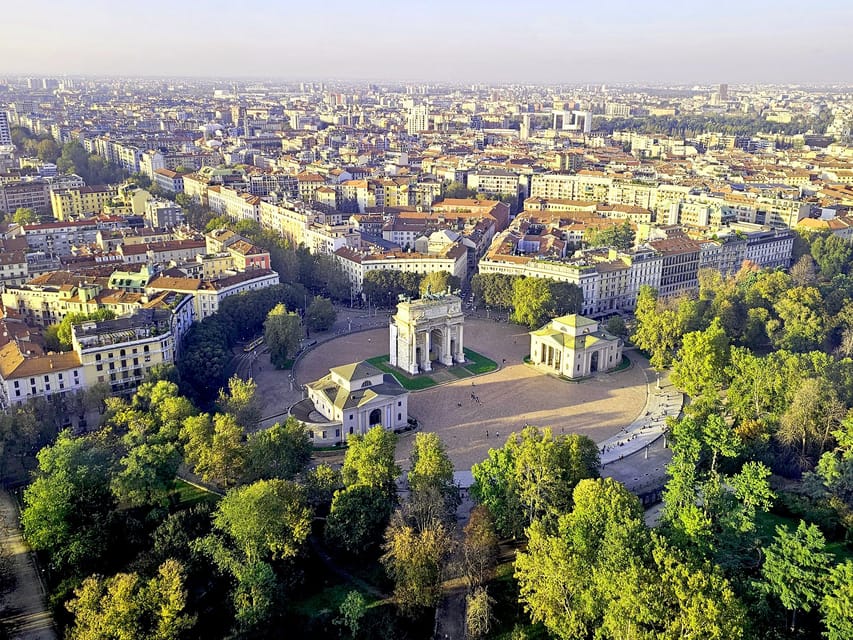 Branca Tower and Sforza Castle Guided Tour - Sempione Park turns a walk into a history lesson