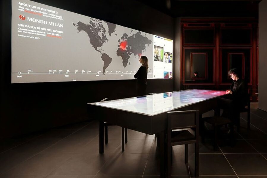 Casa Milan: Museum Entry Ticket - Interactive screens and worldwide club maps