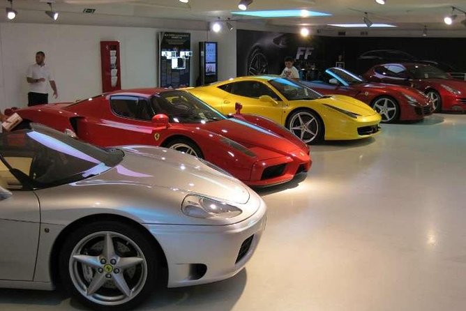 Ferrari Museum, private tour from Milan - Modena and possible additions