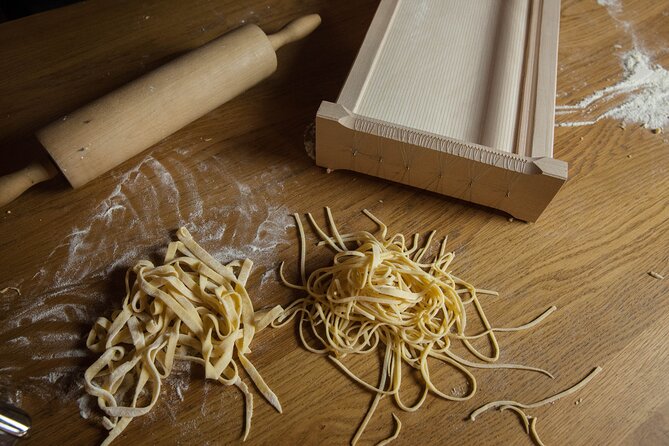 Fresh Homemade Pasta and Tiramisu Cooking Class in Milan - Wine, water, and the meal you prepare