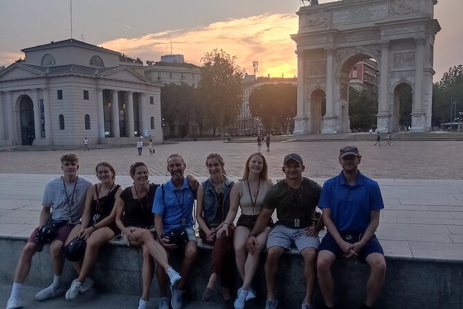Highlights of Milan Bike Tour - The Arch of Peace and Sempione Park