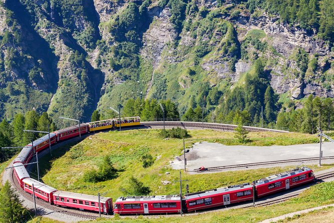 Intimate Small-Group Bernina UNESCO Scenic Train on Swiss Alps - Tirano is your lunch and boarding point