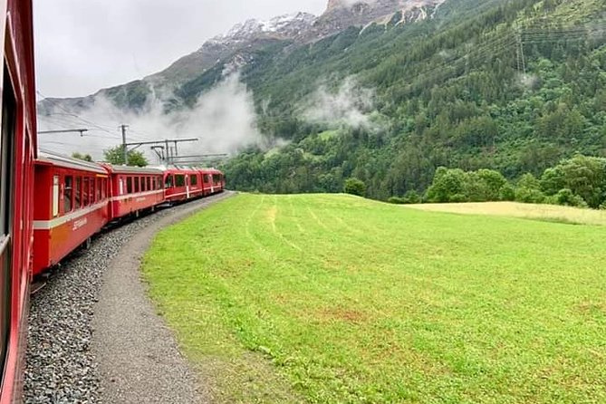 Intimate Small-Group Bernina UNESCO Scenic Train on Swiss Alps - The Bernina train delivers the big views