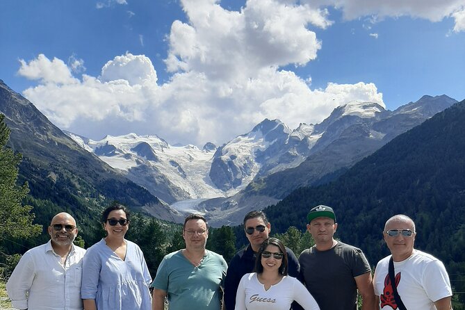 Intimate Small-Group Bernina UNESCO Scenic Train on Swiss Alps - Getting off at the high point