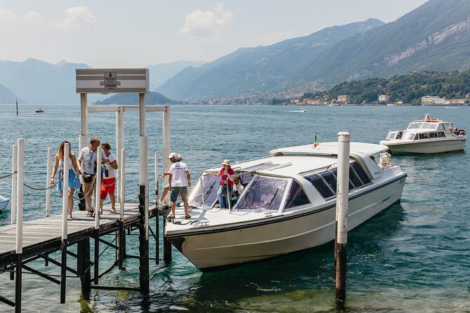 Lake Como and Bellagio with Private Boat Cruise Included - The one-hour private boat cruise