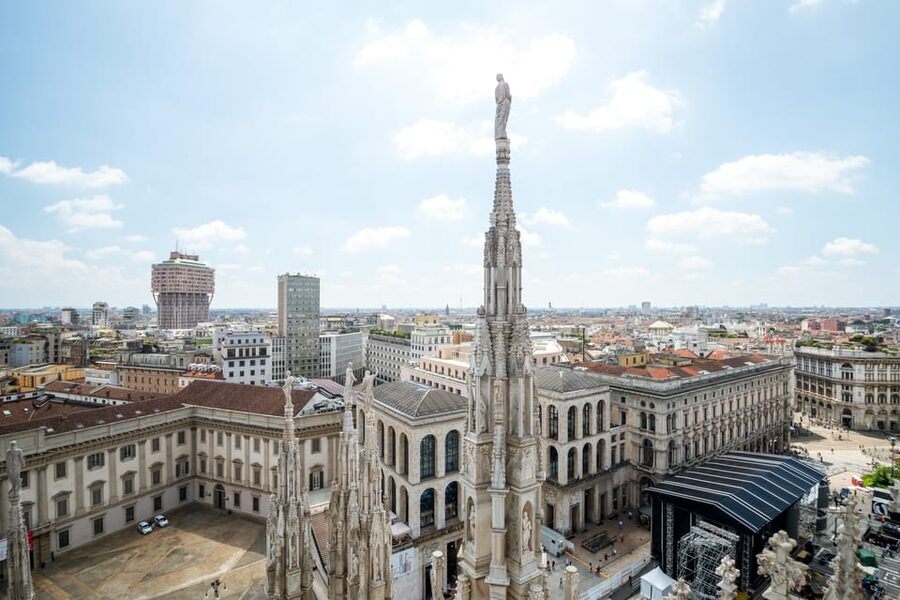 Milan Cathedral: Duomo Terraces Ticket (No Church Access) - Security, clothing, and what to carry
