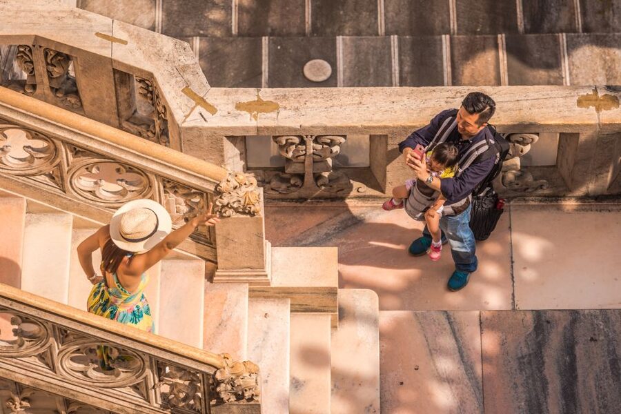 Milan: Cathedral Rooftop Tour - Starting beneath the arches of Mondadori Duomo
