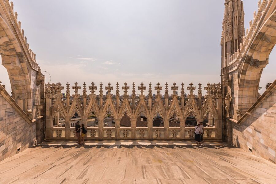 Milan: Cathedral Rooftop Tour - Walking among spires, statues, and flying buttresses