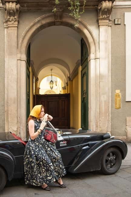 Milan: City Highlights Private Tour by Vintage Car - Via Monte Napoleone and Milan’s fashion side