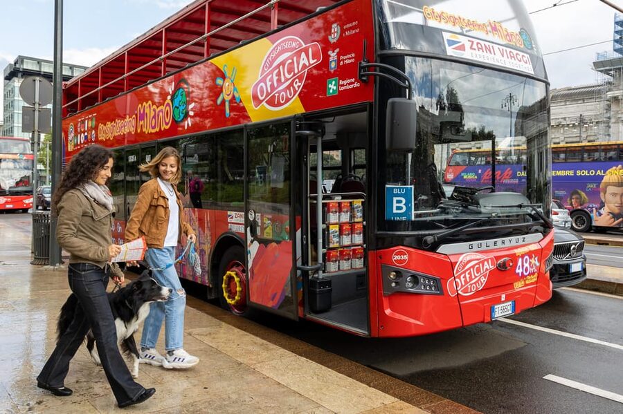 Milan: City Sightseeing Hop-On Hop-Off Bus with Audio Guide - Line C: City Life, Casa Milan, and San Siro