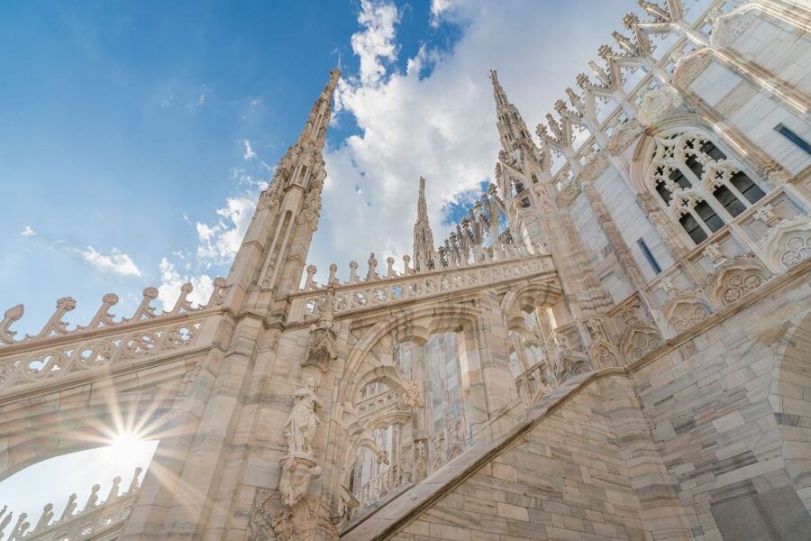 Milan: Duomo Rooftop and Cathedral Guided Tour with Tickets - Clothing, bags, and strict entry rules