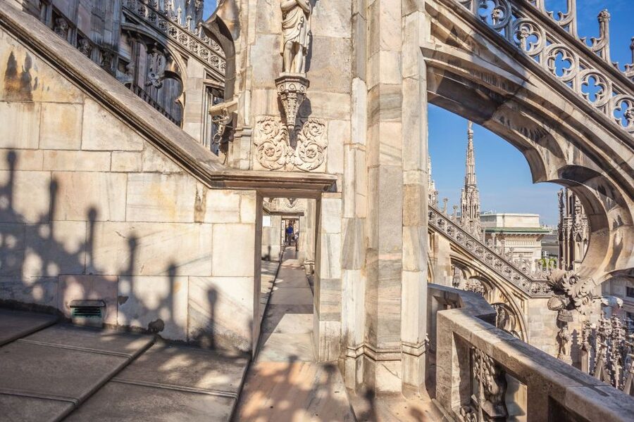 Milan: Duomo Rooftop and Cathedral Guided Tour with Tickets - The museum and San Gottardo after the guided visit