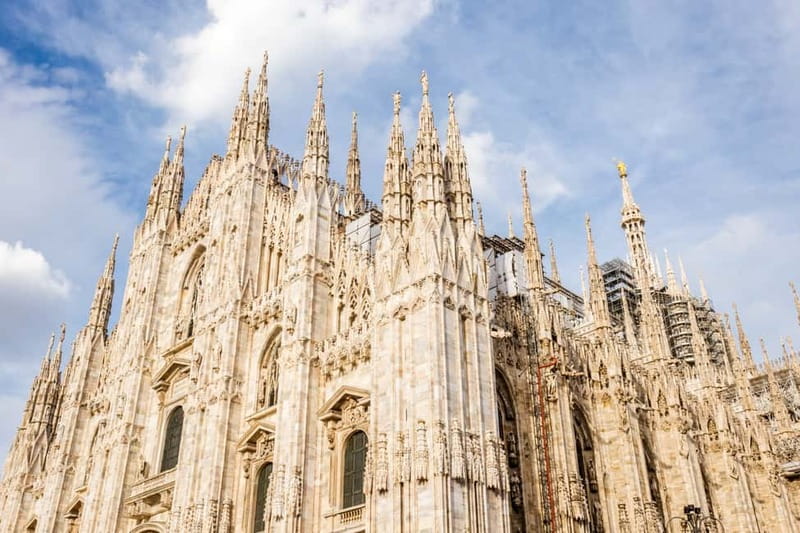 Milan Duomo Rooftops Tour + Optional Hop-on-Hop-off ticket - The final 50 steps on smooth marble