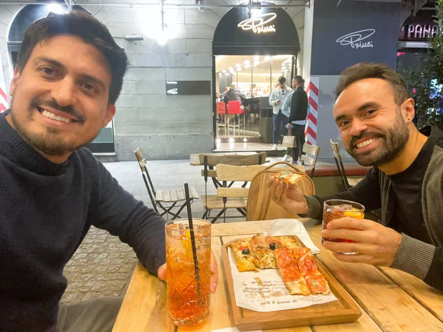 Milan: Food Tour with Pasta, Pizza, Cannoli, and Tiramisu! - Stop one: a local restaurant and the savory opening