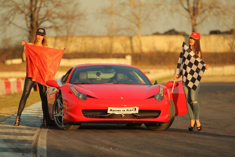 Milan: Formula BMW & Ferrari Race Course Driving Experience - Three laps in the Ferrari 458