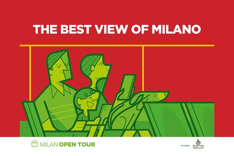 Milan: Gray Line Milan Open Tour Hop-On Hop-Off Bus Tour - Fashion, Design & Leisure: from the Duomo to Navigli