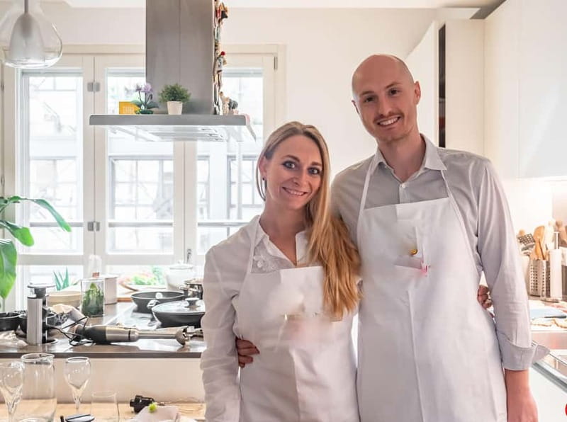 Milan: Hands-On Pasta & Dessert Cooking Class & Wine Pairing - Wine pairing with a certified sommelier