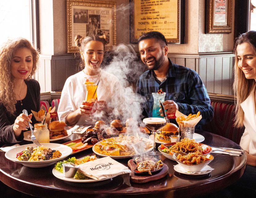 Milan: Hard Rock Cafe with Set Menu for Lunch or Dinner - A Rock Cafe meal beside Milan Cathedral