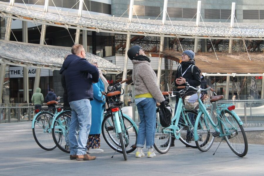 Milan: Highlights and Hidden Gems Guided Bike Tour - Roman Milan near the end of the route