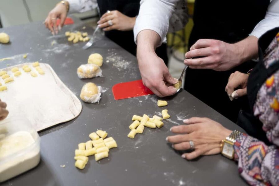Milan: Pasta, Gnocchi and Tiramisù Cooking Class with Wine - Italian wine and the meal you prepared