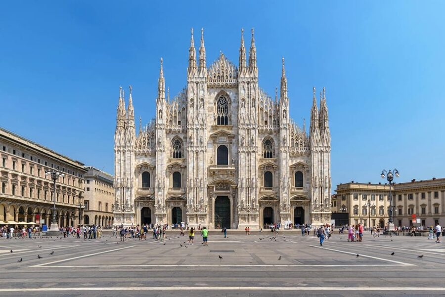 Milan: Private Duomo Cathedral and Roof Top Guided Tour - Riding the elevator to the first terrace