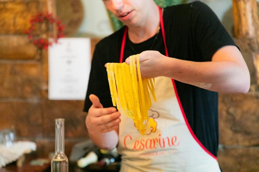 Milan: Share Your Pasta Love in a Local’s Home - Sitting down to eat what you made