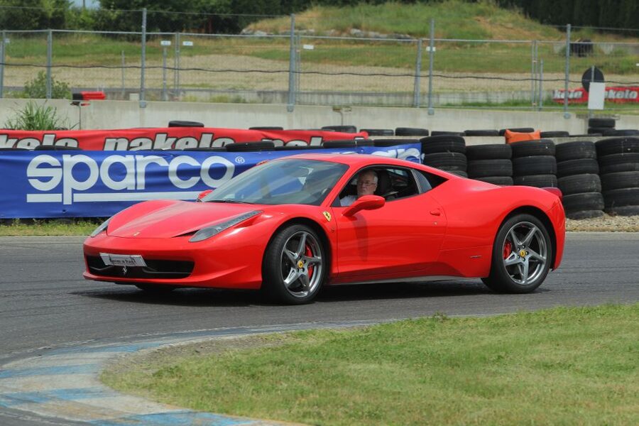 Milan: Test Drive a Ferrari 458 on a Race Track with Video - Learning racing lines instead of just chasing speed