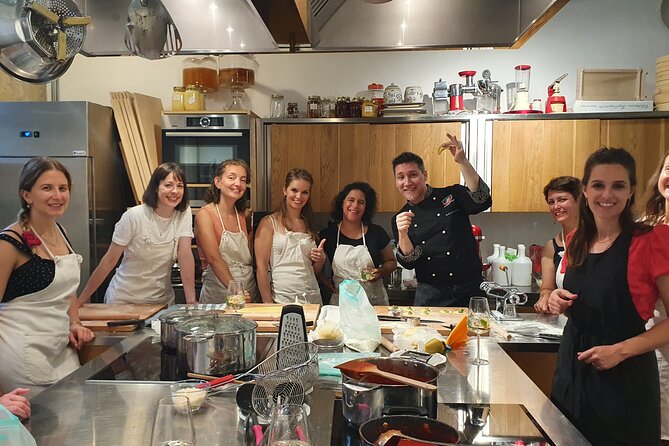 Milano The Art of Making Pasta with Italian Chef - Rolling dough and shaping filled pasta