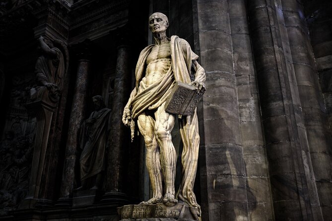 Milano Walking Tour with Audio and Written Guide by a Local - San Bernardino alle Ossa: a brief, unusual stop