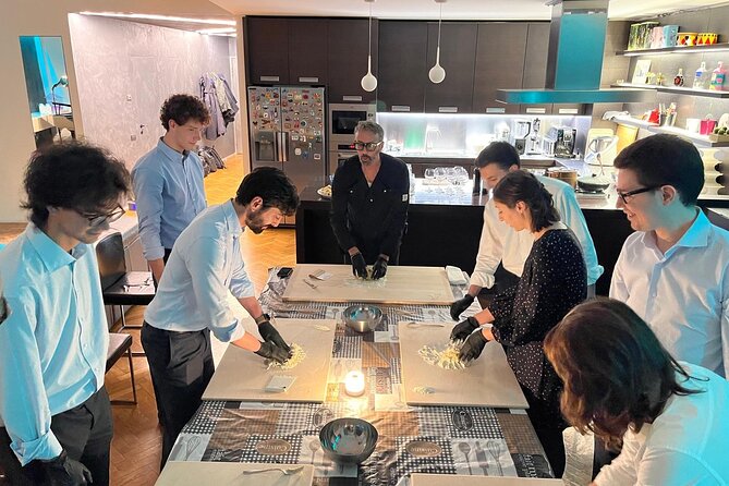 Rockin kitchen : Fresh Pasta lesson with Music Aperitif Dinner - Dinner with ragù, mushrooms, and tiramisu