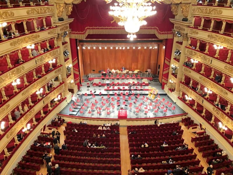 Skip-the-Line Duomo & La Scala Museum Tour + Hop On Hop Off - La Scala, Milan’s Temple of Opera