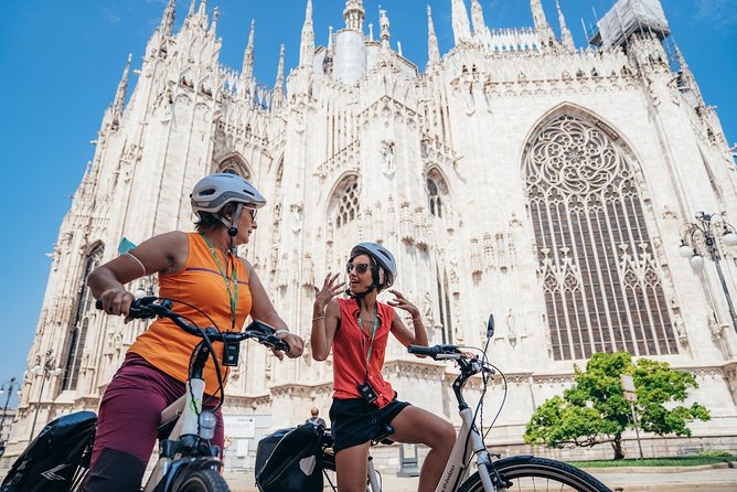 Small-group Milan Highlights e-Bike Tour - Roman columns and a Renaissance church