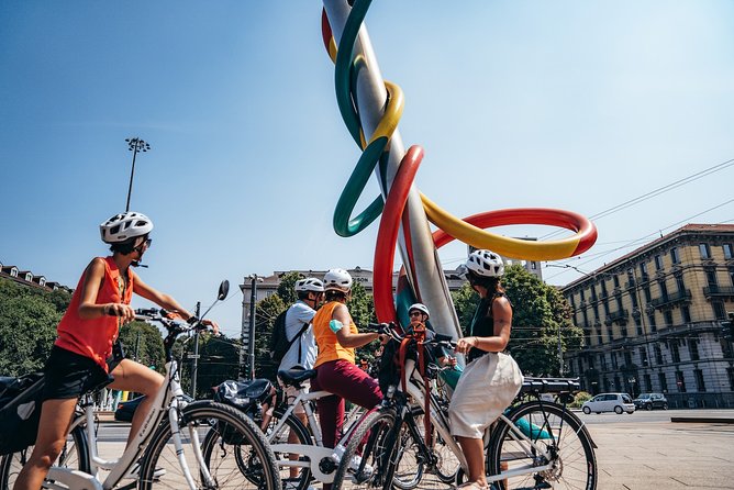 Small-group Milan Highlights e-Bike Tour - Piazza Affari and Milan’s modern sense of humor