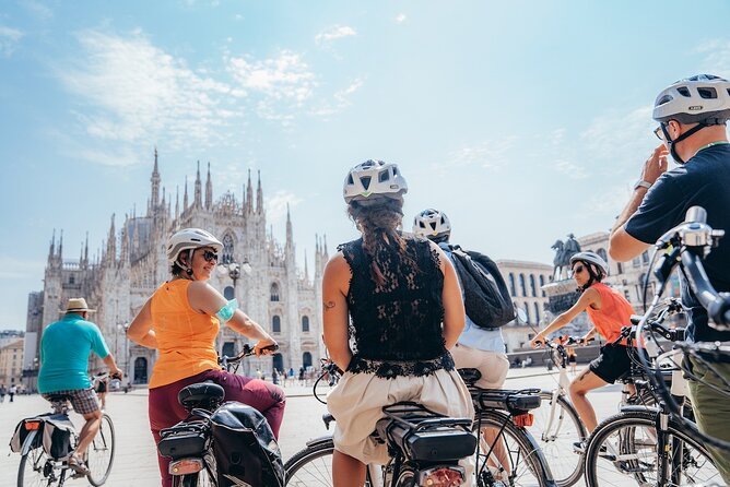 Small-group Milan Highlights e-Bike Tour - Parco Sempione and the view toward Arco della Pace
