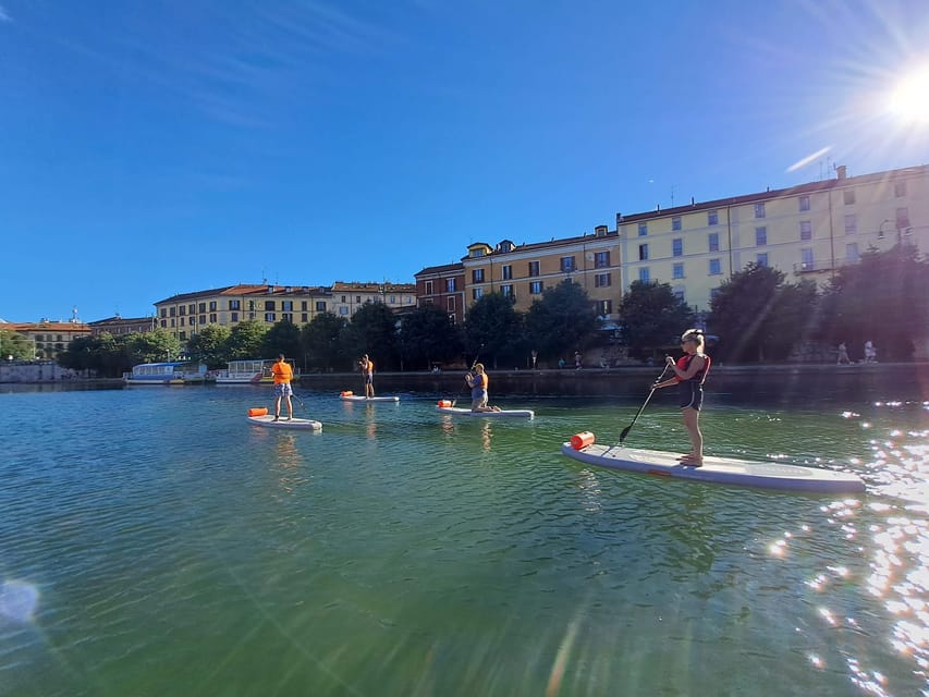 SUPMindfulness on Navigli: wellness experience in Milan - From Darsena to the historic Naviglio Grande