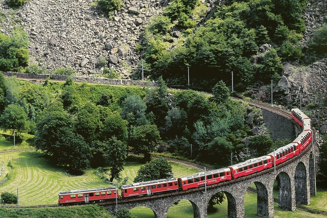 Tour Bernina Red Train And St Moritz from Milan - Two hours in St. Moritz