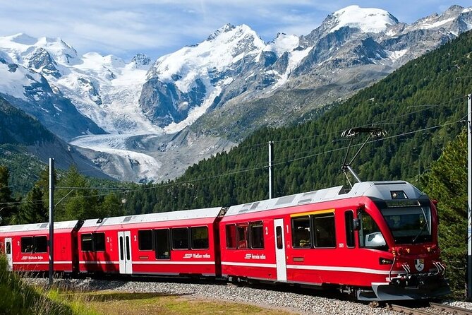 Tour Bernina Red Train And St Moritz from Milan - Starting early at Piazza IV Novembre