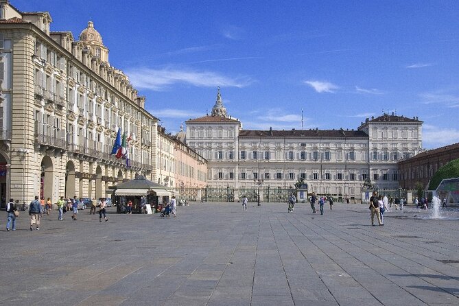 Turin Full-Day guided tour. Departure from Milan - Piazza San Carlo and its historic café culture